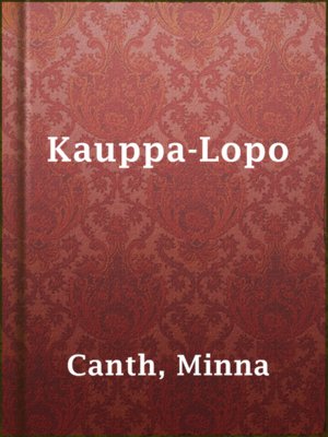 cover image of Kauppa-Lopo